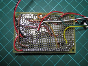 LapTimer ATMega644 ハンダ面