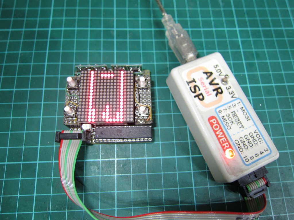 ATMega88 LED DotMatrix 16x16